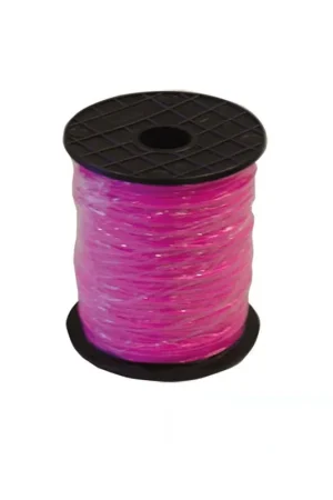 Tresse en bobine résistance 35kg Mondelin rose fluo Nouvelle Collection