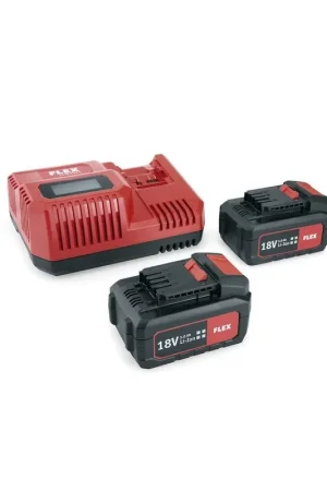 Pack 2 batteries 5ah 18V + chargeur Power 55 R FLEX Achetez Aujourd'hui