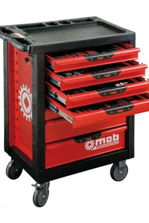 Livraison Express Servante PROLINER 7 tiroirs garnie 133 pièces MOB