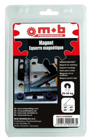 Remise Équerre magnétique multimagnet sur carte - MOB