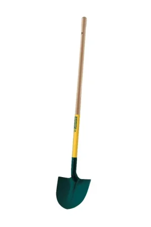 Acheter En Ligne Pelle ronde tôle - manche bois (110 cm) certifié PEFC 100% - Leborgne