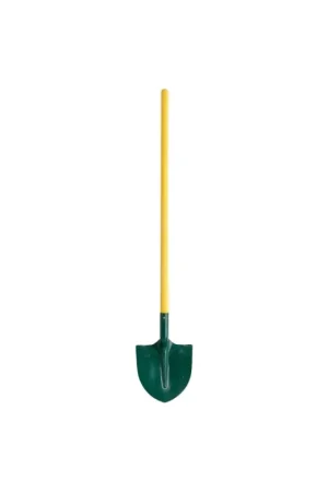 Certifié Pelle ronde tôle (27 cm) - manche compositube (117 cm) - Leborgne