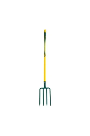 Fourche à bêcher - 4 dents triangulaires 8mm (30 cm) - manche pomme Novagrip (1m) - Leborgne Populaire