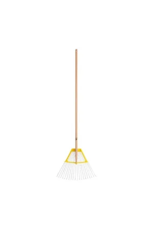 Dernier Modèle Râteau multi-services fil rond 20 dents manche bois certifié PEFC 100%