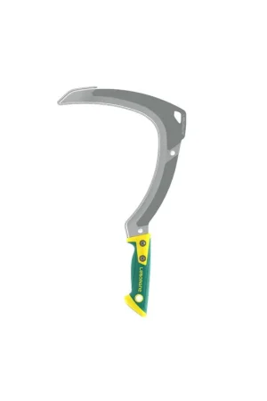 Faucille à broussailles coudée 50 cm Duopro manche bi-matière Haute Qualité