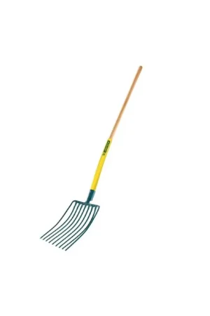 Meilleur Choix Fourche à cailloux douille 9 dents manche bois certifié PEFC 100%