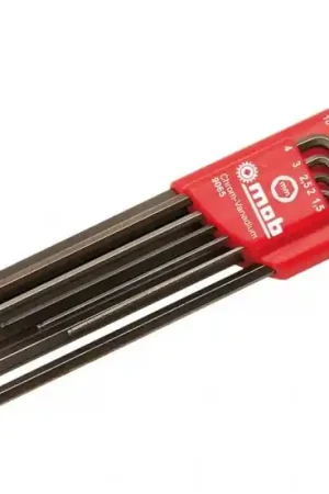 Soldes étui de 9 clés mâles extra-longues sphériques - crv -MOB