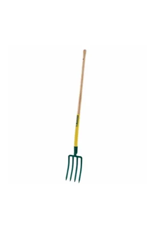 Fourche à bêcher dame douille - 25 cm manche pomme en bois certifié PEFC 100% - Leborgne Promotion