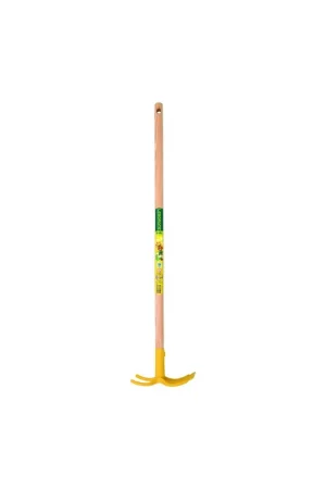 Vente Directe Fourche Plastique Enfant manche bois certifié PEFC 100%- Leborgne