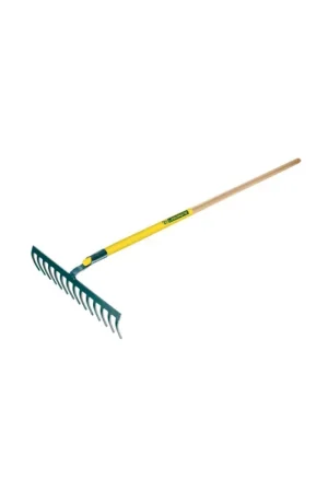 Authentique Râteau cailloutis 14 dents manche bois 150 cm certifié PEFC 100% - Leborgne