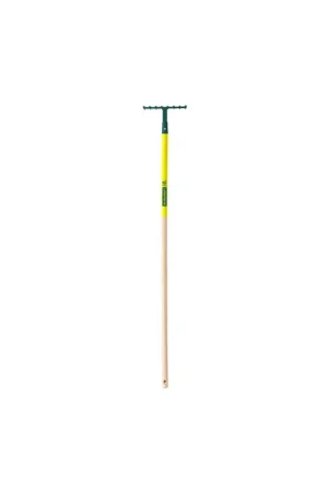 Remise Râteau 8 dents courbes Compact manche bois 130 cm certifié PEFC 100% - Leborgne