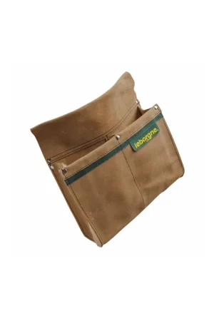 Poche double en croute de cuir - Leborgne Livraison Express