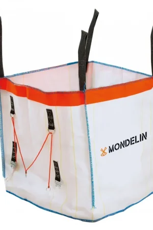Certifié Sac à gravats réutilisable 90 x 90 x 90 cm - Mondelin