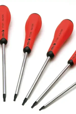 Quantité Limitée Jeu de 6 Tournevis Torx Perce - MOB