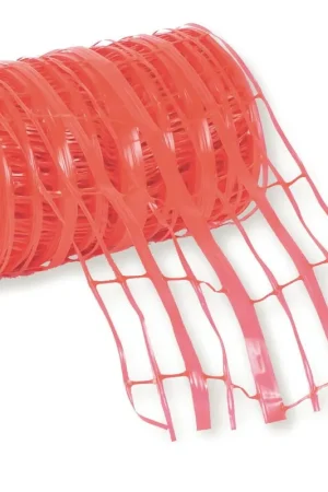Grillage Avertisseur Rouge 100 m x 30 cm – Sécurité et Délimitation - Mondelin Promotion