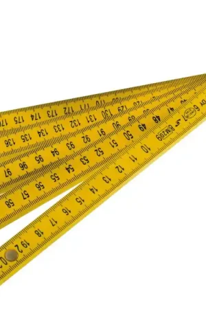 Achetez Aujourd'hui Mesure Pliante en Aluminium 2 m – Robuste, Précise et Compacte - Mondelin