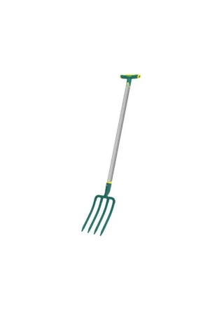 Prix Réduit Fourche à bêcher douille - 30 cm manche béquille Metalgrip - Leborgne