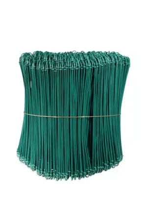 BOTTE 1000 LIENS PLASTIFIES VERT 200MM Prix Cassé
