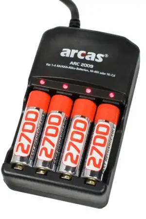 CHARGEUR PILES LR03/06 ARCAS Commande En Gros