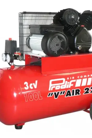 Acheter Direct COMPRESSEUR BICYLINDRE V FONTE 11210 100L 3CV