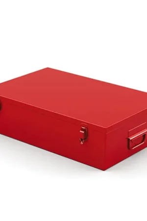 COFFRET RANGEMENT METAL MP40 530X350X140MM Authentique