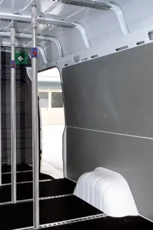 BARRE ALUMINIUM VERTICALE AVEC PROTECTION CAOUTCHOUC Expédition Rapide