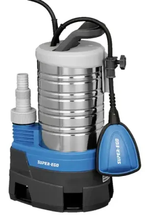 Authentique POMPE SUBMERSIBLE EAUX CHARG. INOX BTS155i 900W