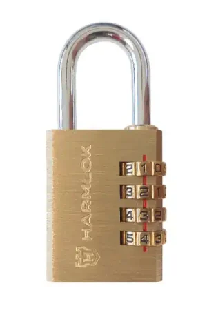 CADENAS A CHIFFRES LAITON HARMLOK 38MM Expédié Aujourd'hui