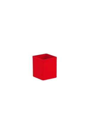 Remise CASIER PLASTIQUE ROUGE 48X48X60MM