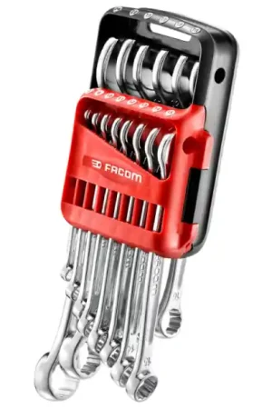 Prix Choc JEU 12 CLES MIXTES +ETUI FACOM Ø7-19