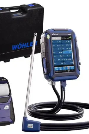 ANALYSEUR DE COMBUSTION WOHLER A450 + IMPRIMANTE Prix Choc