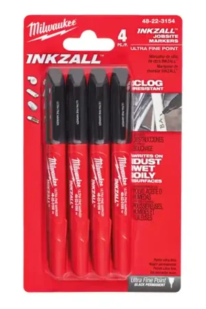 SET 4 MARQUEURS POINTE FINE 0.6MM INKZALL Offre Du Jour