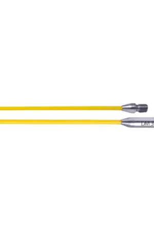 Nouvel Arrivage LOT 2 BAGUETTES FIBRE DE VERRE JAUNES Ø3X0.45M RUNPOTEC