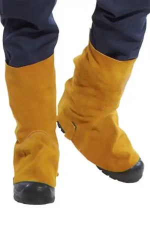 Réduction GUETRES DE SOUDEUR CUIR A LA PAIRE
