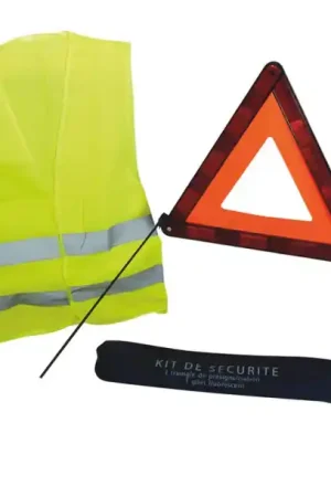 KIT SECURITE AUTO TRIANGLE + GILET Petit Prix