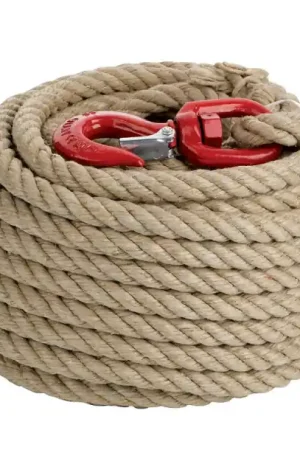 CORDE A POULIE LG 40M AVEC CROCHET Offre Exclusive