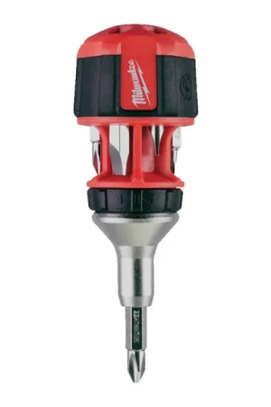 Achetez Aujourd'hui TOURNEVIS BOULE PORTE EMBOUTS CLIQUET MILWAUKEE 8 EN 1