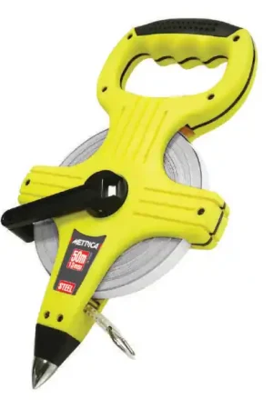 Remise DECAMETRE RUBAN ACIER 50M NUMEROTATION GEANTE