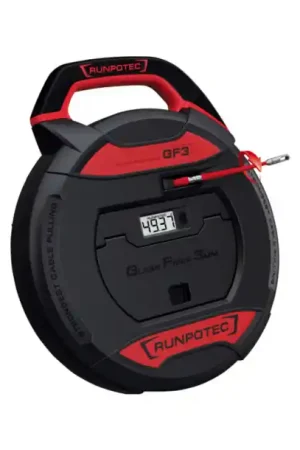 Satisfait Ou Remboursé CASSETTE GF3 AIGUILLE FIBRE Ø3X30M AVEC COMPTEUR NUMÉRIQUE RUNPOTEC