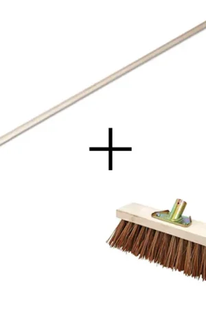 Affaire À Saisir PACK BALAI CANTONNIER COCO 320 MM + MANCHE Ø28X1400