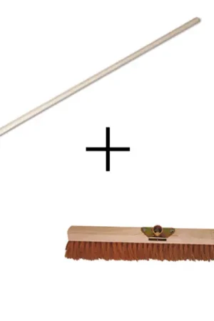Prix Réduit PACK BALAI ATELIER COCO 600MM + MANCHE BOIS Ø28X1400
