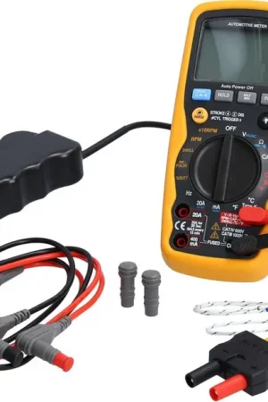 Offre Exclusive KS TOOLS Multimètre numérique avec pointes de contrôle, avec protection intégrée contre les chocs ( 117.0217 )