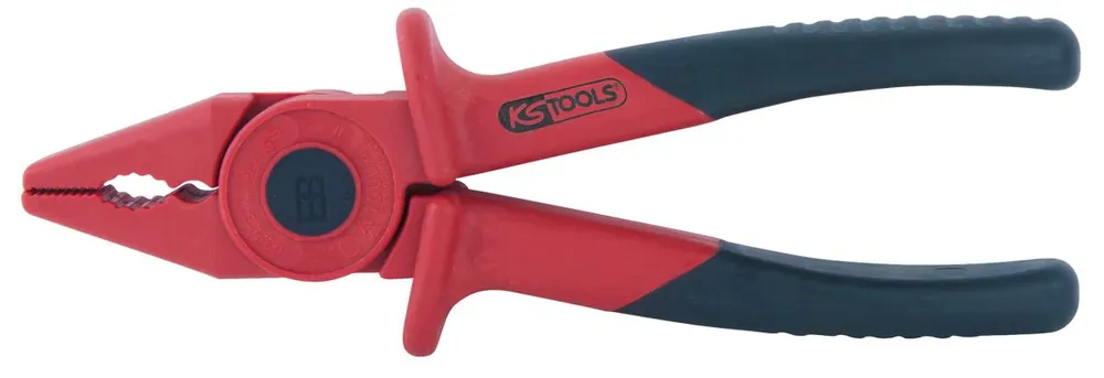 KS TOOLS Pince universelle en plastique avec revêtement isolant, 185 mm ( 117.1765 ) Paiement Sécurisé