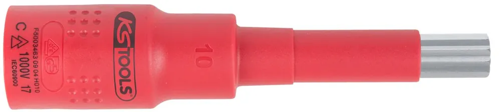 Authentique KS TOOLS Douille polygonale 3/8', M8, isolée ( 118.3893 )