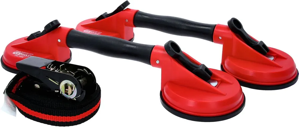 KS TOOLS Jeu de ventouses doubles pour pare-brise 3p ( 140.1010 ) Soldes