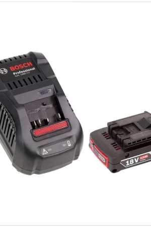 Kit batterie Bosch avec 1 batterie GBA 2 Ah et chargeur GAL 1880 CV pour 14,4 V - 18 V Li-Ion Retour Gratuit
