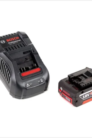 Kit de démarrage 18 V Bosch avec 1x batterie GBA 18 V 5,0 Ah Li-Ion + chargeur rapide GAL 1880 Prix Réduit