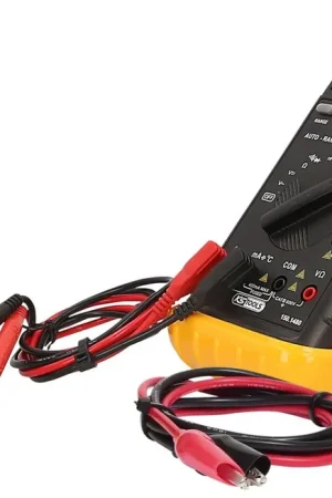 KS TOOLS Multimètre numérique avec piges de contrôle et pinces croco ( 150.1480 ) Promotion