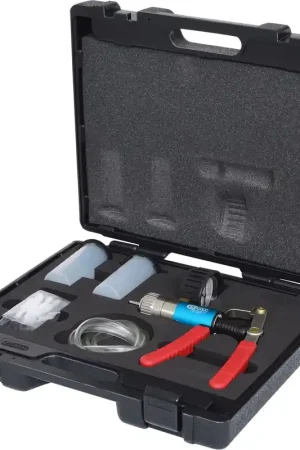 Authentique KS TOOLS Coffret de pompe à pression et dépression, 7 pcs ( 150.1900 )