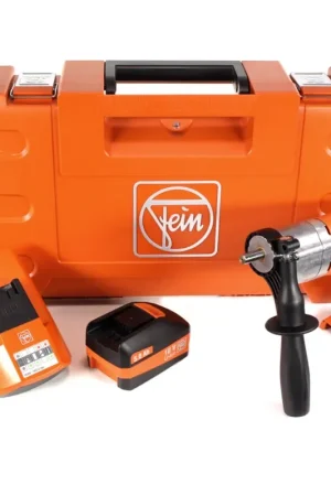 Offre Limitée FEIN AGWP 10 Brushless 18 V Li-Ion Taraudeuse sans fil jusqu'à M10 + Coffret de transport + 1 x Batterie 5,0 Ah + Chargeur